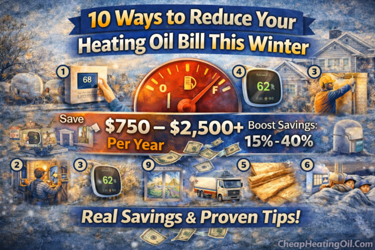 10 Ways To Save Money on Heating Oil