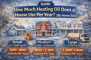 How Much Oil Does a House Use