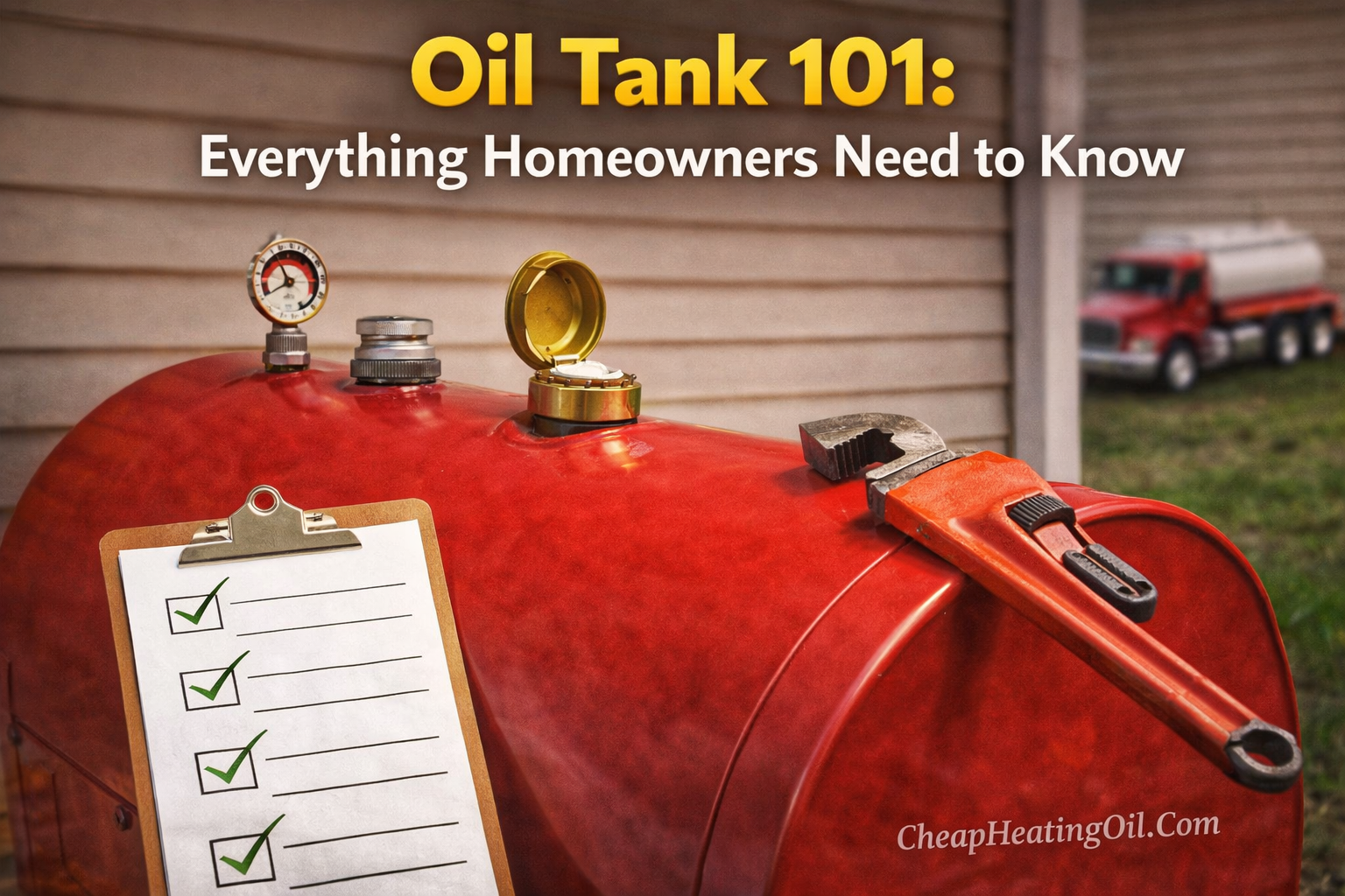 Oil Tank 101: Everything Homeowners Need to Know