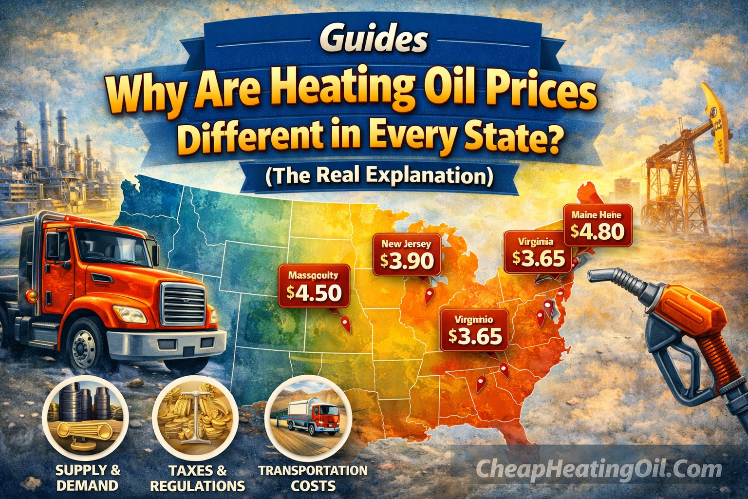 Why Are Heating Oil Prices Different in Every State? (The Real Explanation)